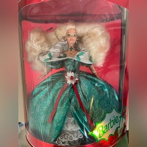 NEW 1995 Happy Holidays Christmas Barbie Mattel SPECIAL EDITION